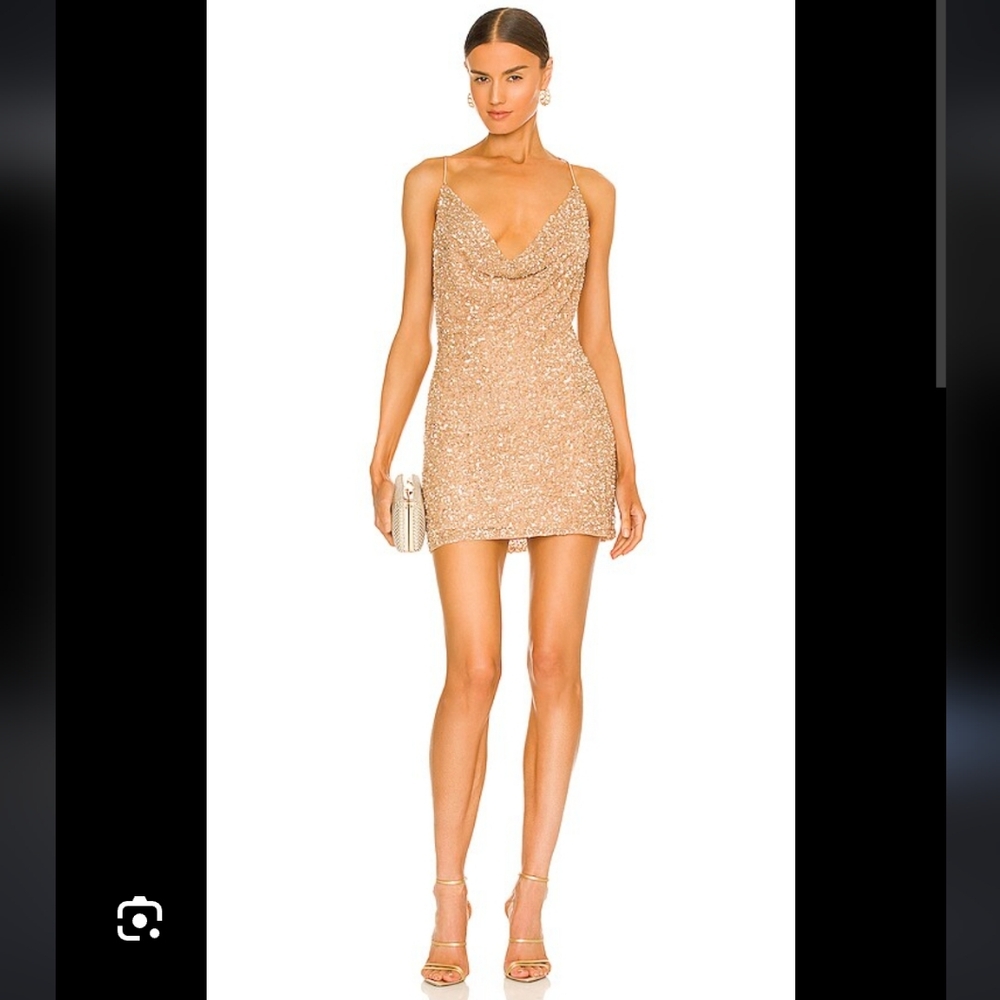 Retrofete Mich Sequin Dress XS